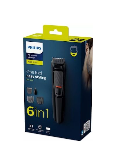 Philips MG3710/15 Multigroom 3000 Serisi 6'sı 1 Arada Erkek Bakım Seti