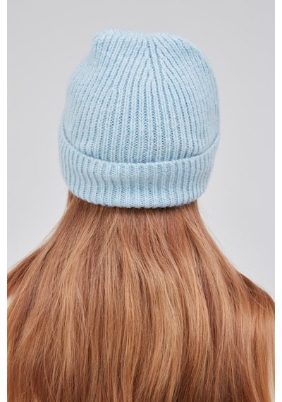 Derikem Basic Şık Standart Lüks Unisex Tiftik Bere Açık Mavi