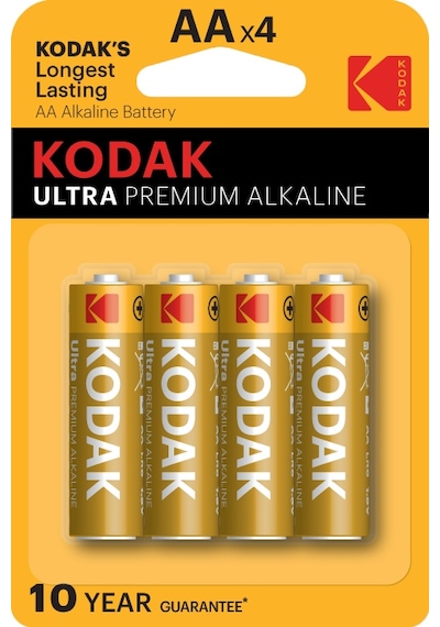 Kodak KAA-4 Ultra Premium Blister AA Kalem Pil 4'lü