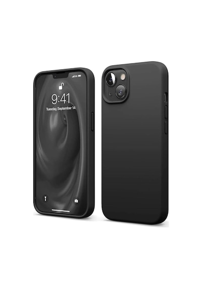 Mey İthalat Apple iPhone Uyumlu 14 Kılıf First Silikon - Siyah