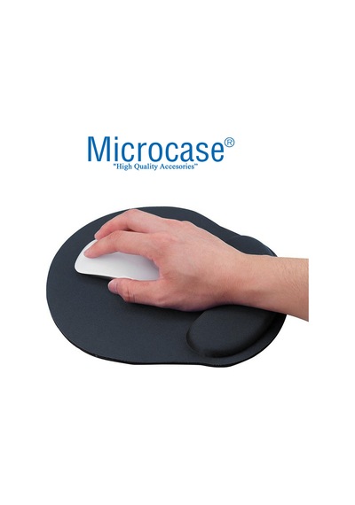 Microcase AL3832 Kaydırmaz Taban Mat Bilek Destekli Mouse Pad 23 x 25 CM Bej
