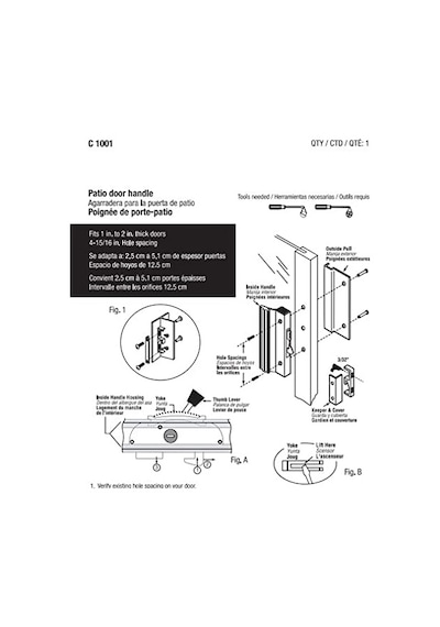C 1001 Sliding Glass Handle Set 10cm - 2.4cm. Extruded Aluminium Hook Style Surface Mount