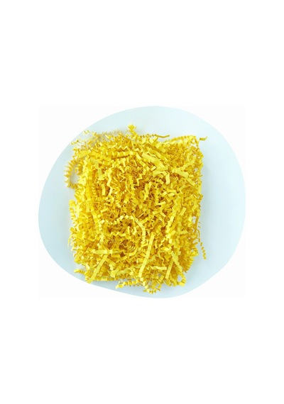 Zigzag Kağıt Dolgu Malzemesi-Sarı Renk (1 paket=250 gram)
