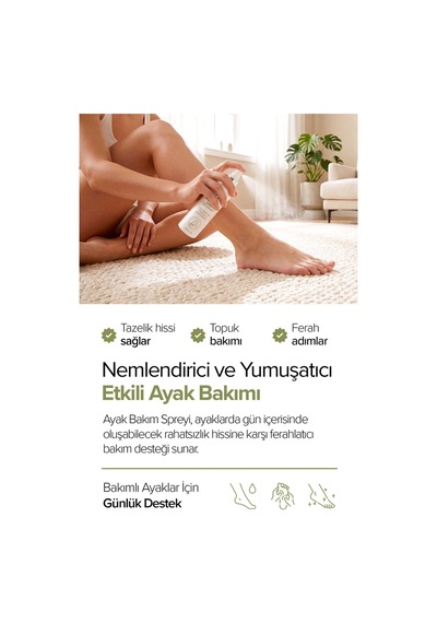 Ferahlık & Koku Kontrolü Ayak Bakım Spreyi 100 Ml