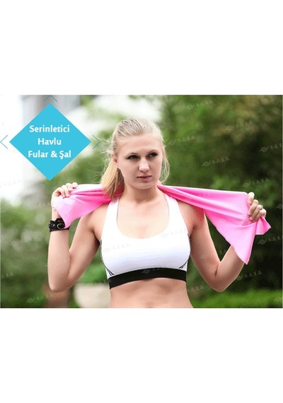 Bayanlar için Serinletici Pilates Spor Havlusu Sihirli Fular