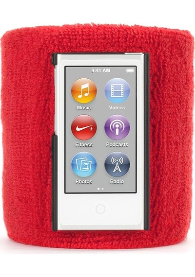 İpod Nano 7 Sportcuff Bilek Bandı Kılıf Kırmızı Re36646