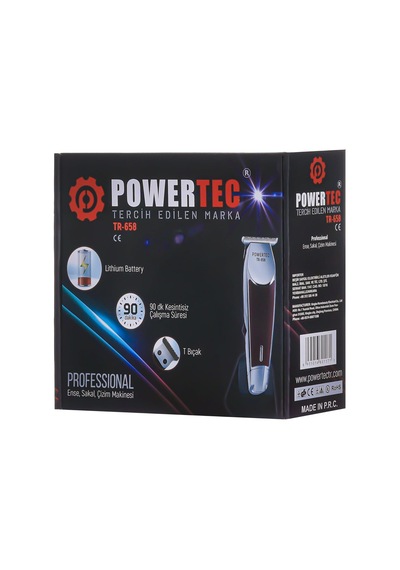 Powertec Tr-658 Saç,sakal,ense,vücut Tıraş Makinesi