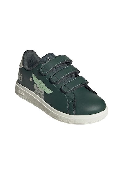 Adidas Advantage Mandalorı Yeşil Erkek Çocuk Sneaker Yeşil