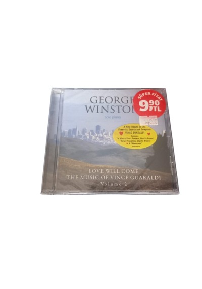 George Winston Cd Solo Piano Love Will Come Vol.2 Sıfır