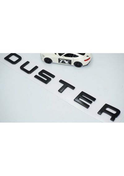 Dk Tuning Duster Ön Kaput Siyah Abs 3m 3d Yazı Logo Dacia İle Uyu