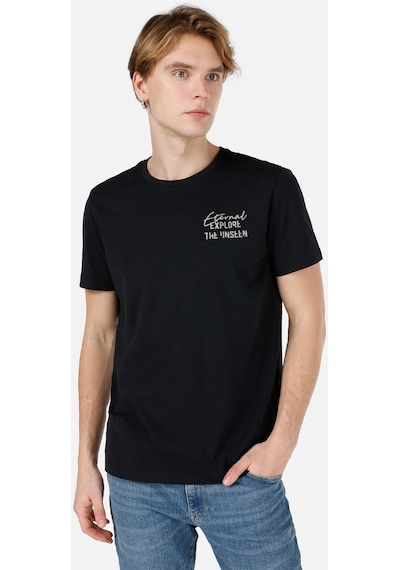 Colin's Colins Siyah Erkek Tshirt K.Kol Cl1066765 Q1.V2 Blk Siyah