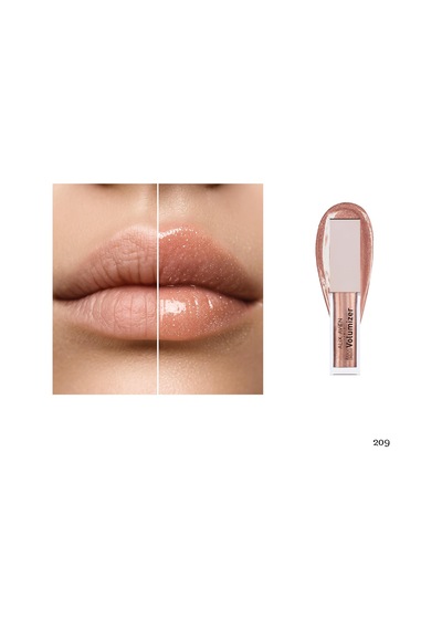 Maxivolumizer Lipgloss 209 - Rosy Copper - Kalıcı Ve Nemlendirici Ruj - Dolgunlaştırıcı Etki