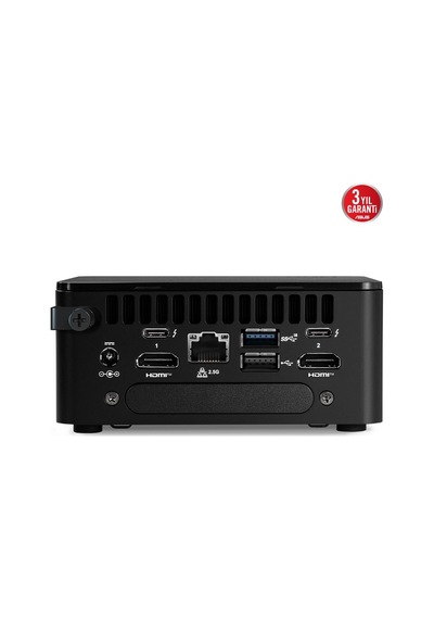 Asus Nuc13 Pro Slim Kit Rnuc13ankı700002ı İ7-1360p Barebone W11p Mini Masaüstü Bilgisayar 90ar0031-m000e0