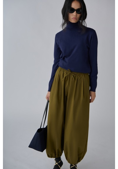 Suud Collection Lacivert Balıkçı Yaka Triko Kazak