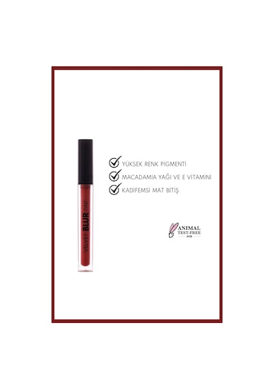 Note Cosmetics Velvet Blur Tint Kadife Bitişli Nemlendirici Mat Ruj - 06 Terra Flame - Kırmızı Note Cosmetics Velvet Blur Tint Kadife Bitişli Nemlendirici Mat Ruj - 06 Terra Flame - Kırmızı