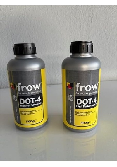 Frow Fren Hidroliği Dot 4 500 ML + 2 Li Set