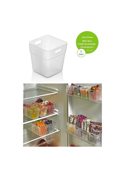 4 Adet Buzdolabı Kapak Içi Düzenleyici Organizer 4'lı Buzdolabı Içi Düzenleyici Ve Banyo Organizeri Diğer