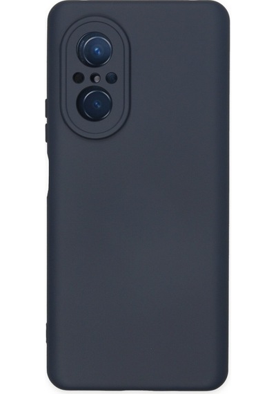 Huawei Nova 9 Se Uyumlu Kılıf Nano İçi Kadife Silikon - Lacivert