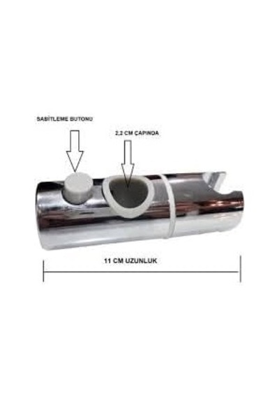 Sürgülü Duşlar Için Ayarlanabilir Duş Mafsalı 11 Mm