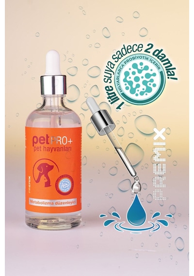 Vetorin Pet Pro Pet Hayvanları İçin Probiyotikli  Düzenleyici 100 ML