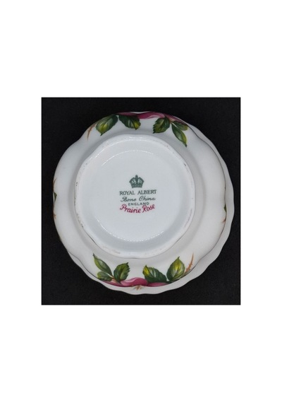 Prairie Rose Çayır Gülü Bone China Antika Porselen Şekerlik/çerezlik 150 Ml Mor