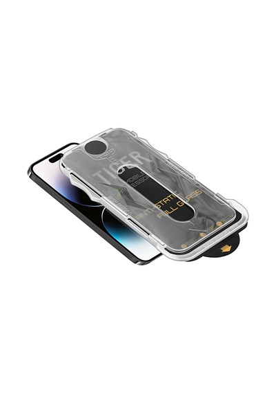 Apple Uyumlu   iPhone 11 Pro - Full Hd Otomatik Cam Ekran Koruyucu Tam Kaplayan Otomatik Hizalamalı Tozönleme