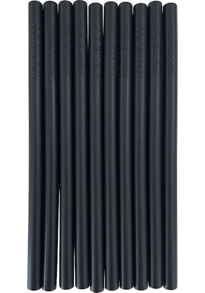 Silikon Pipet 10'lu Bitter Black 2 Adet Çok Renkli