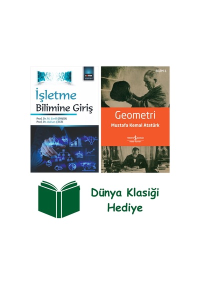 İşletme Bilimine Giriş + Geometri + Dünya Klasiği Hediye