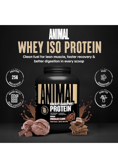 Universal Animal Whey Isolate İzole Protein Loaded Workout Muscl