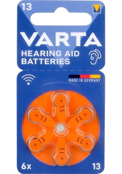 Varta 13 Kulaklık Pili 6lı Blister