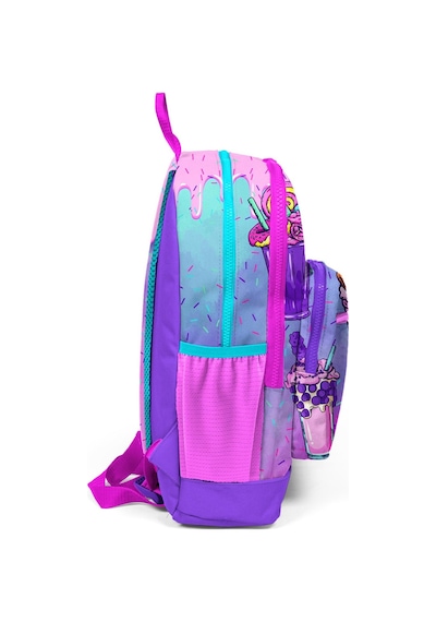 Coral High Kids Pembe Mor Milkshake Dondurma Desenli Okul Sırt Çantası 23749