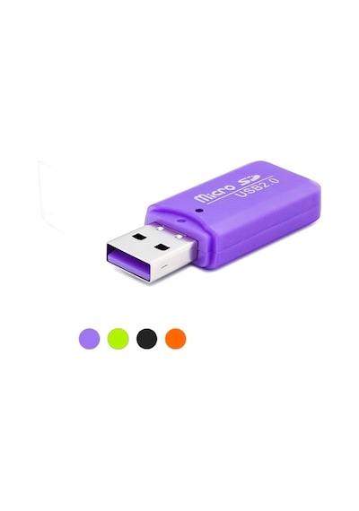 Card Reader Usb Mıcro Sd Çok Renkli Hdx7024 Evimdeyokyok