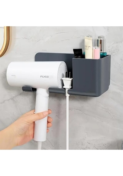 Sn-27125 Banyo Rafı Sabunluk Diş Fırçası Saç Kurutma Makinesi Belirtilmemiş
