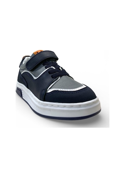 Tuğba Ortopedi 259 Çocuk Okul Öncesi Deri Sneaker Lacivert