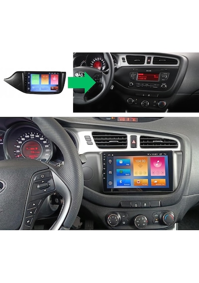 Kia Ceed Android Multimedya Sistemi 4-64 Clarion 2012-2019