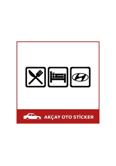 Hyundai Jdm Sticker Hyundai Sticker Araç Sticker Oto Sticker
