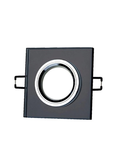 1 Adet Noas Yl65 1630 Hades Kare Cam Spot Kasası Gu10 Duy Çok Renkli