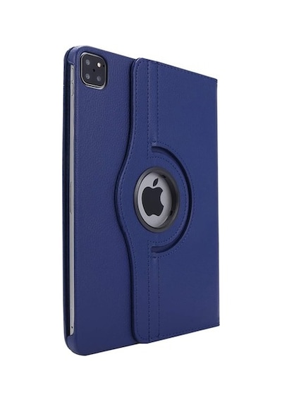 Apple Uyumlu iPad Pro 12.9 2021 (5.Nesil) Kılıf 360 Dönebilen Standlı