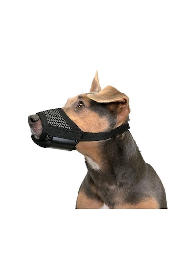 Valkyrie L Beden Köpek Ağızlığı Fileli Nefes Alabilen Ayarlanabilir Cırtlı Güvenli Köpek Ağızlığı