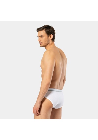 Cacharel Erkek Likralı Bantlı Slip 1311/beyaz Beyaz