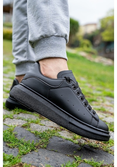 Unisex Kalın Taban Spor Ayakkabı