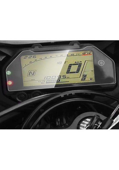 Yamaha R25 Mat Ekran Koruyucu Gösterge Supersport 2024 ' Sadece Ekran Koruyucu