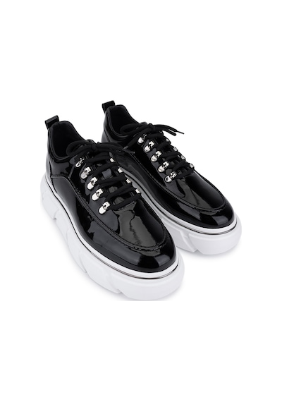 Tamer Tanca Erkek Siyah Rugan Sneakers & Spor Ayakkabı 381 23170 Erk Ayk Y26 Sıyah Rgn