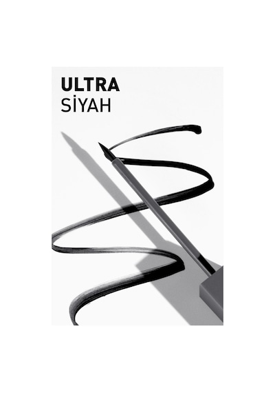 Alix Avien Uzun Süre Kalıcı Suya Dayanıklı Yoğun Pigmentli Keçe Uçlu Siyah Likit Eyeliner Ultra Black Dipliner