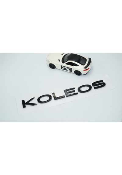 Dk Tuning Koleos Siyah Abs 3m Bagaj Yazı Logo Renault İle Uyumlu