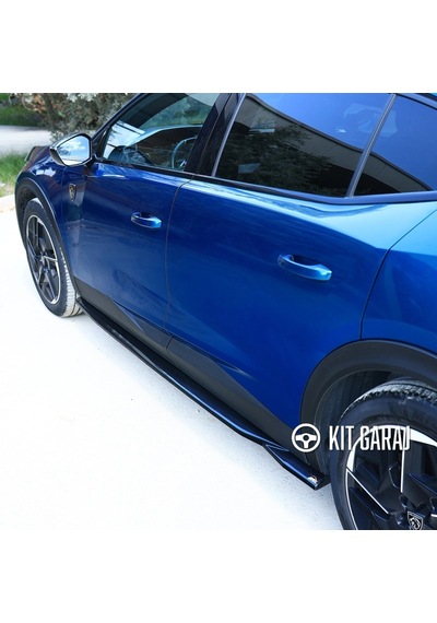 Peugeot 408 Parlak Siyah Body Kit Plastik Boyalı