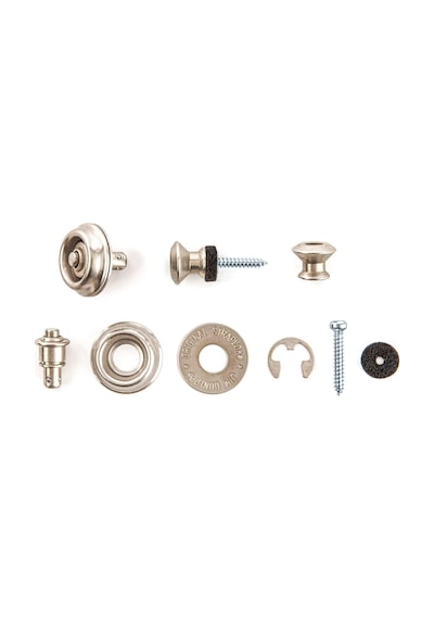 Jim Dunlop Sls1035vn Straplok Askı Kilidi Strap Locks Dual Design Vintage Nickel