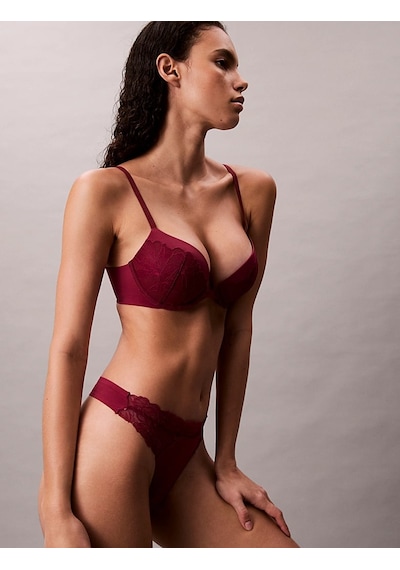 Calvin Klein Kadın Sütyen Lv00qf8442gne Kırmızı