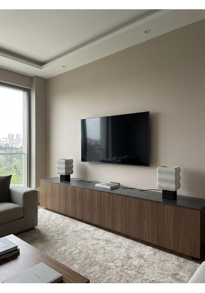 Designobee Ritim- Modern Abajur Masa Lambası Ambiyans Lambası, Dekoratif Aydınlatma