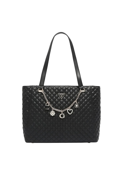 Guess Everlee Noel Tote-kadın Omuz Çantası -eg867925 Black